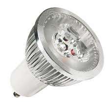 3 Watt 3 LED Down Light GU10..additional bulbs FREE SHIPPING