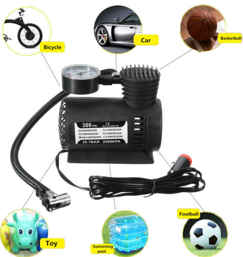 12V PSI Air Compressor (300 PSI)