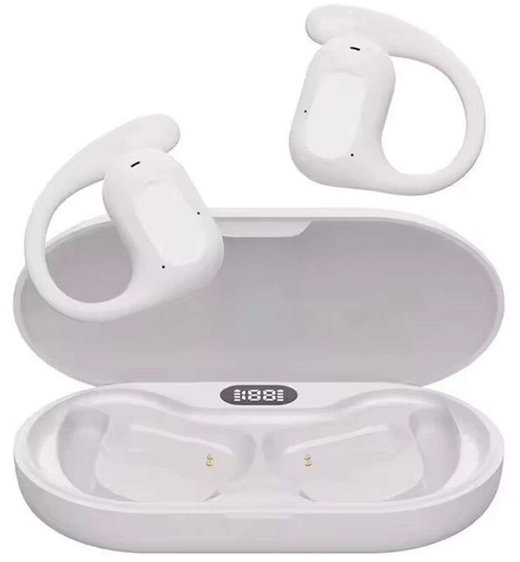 Sport earbuds Ear Clip Bone conduction noise cancelling earphone
