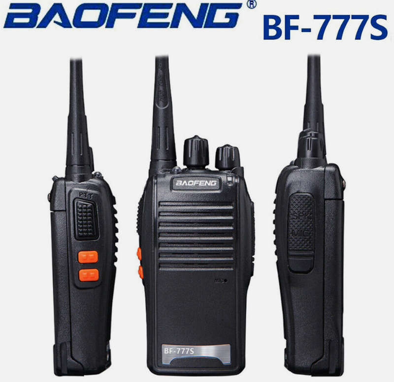 Set of 2 Baofeng BF-777S Walkie Talkie