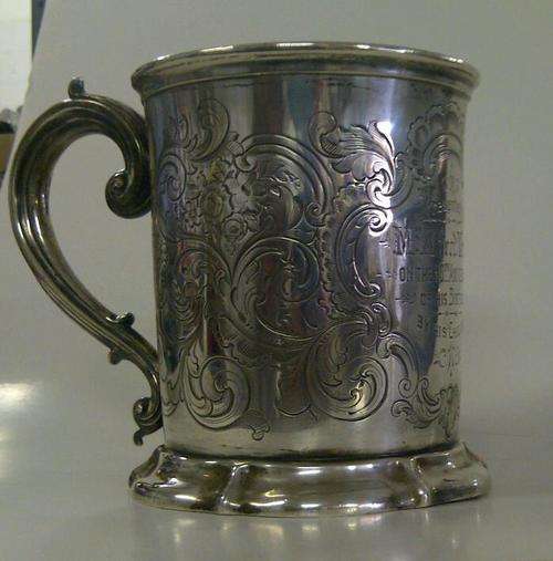 Silver Tankard Hallmarked Victorian H1883
