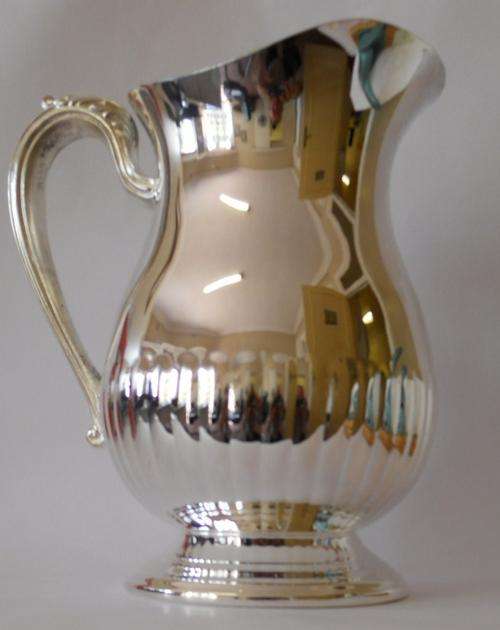 WATER JUG SILVER PLATED