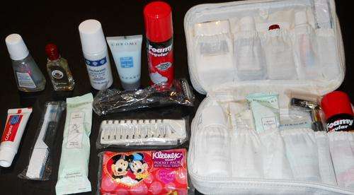 TRAVELLER TOILETRY SET- 12 PIECE