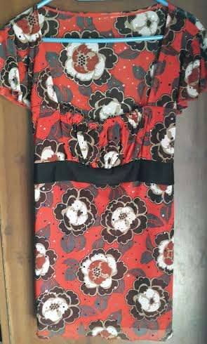 Brand new red and black top