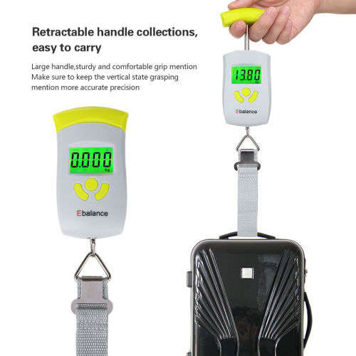 EBalance Digital Portable Luggage Scale 50Kg Capacity