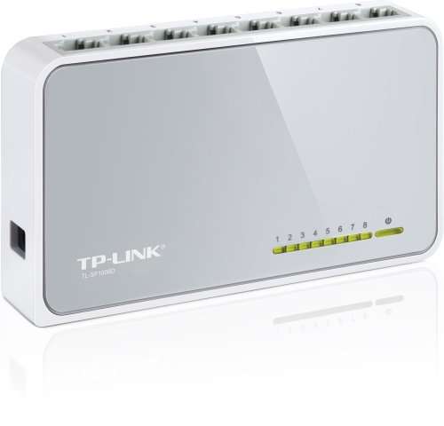8 PORT 10/100MBPS TPLINK DESKTOP SWITCH