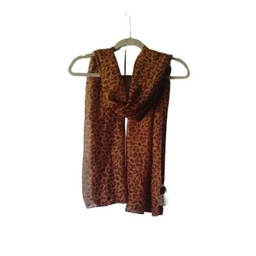 Cotton Road Scarf - Leopard Print
