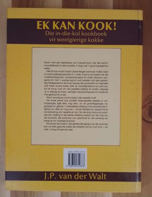 Ek kan kook - Cecile Berger