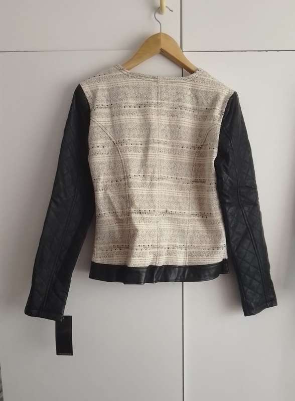 Ladies Jacket - Cream & Black