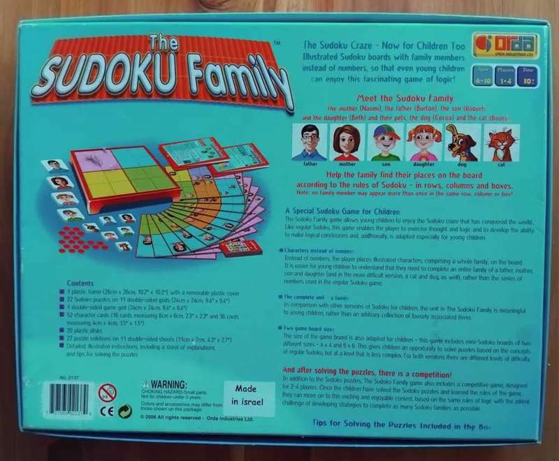 Sudoku Family