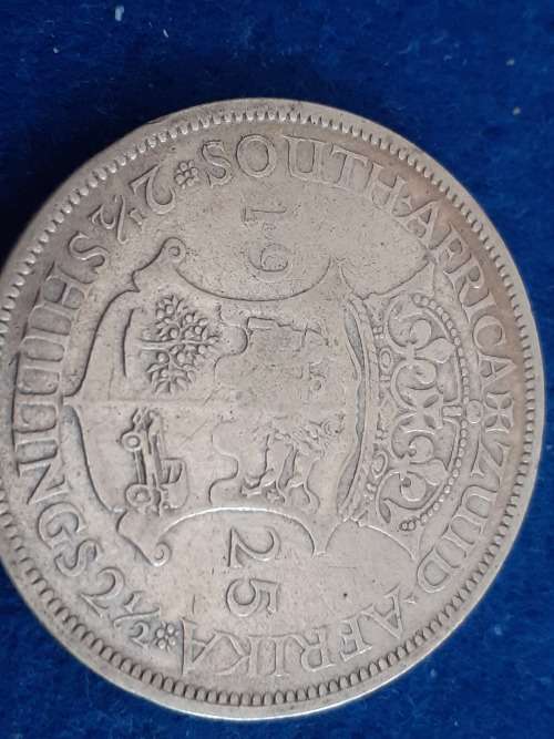 1925 2 1/2 SHILLINGS   VERY SCARCE