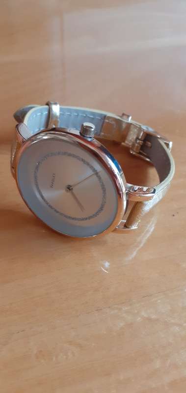 Gold Coloured Ladies Wrist Watch