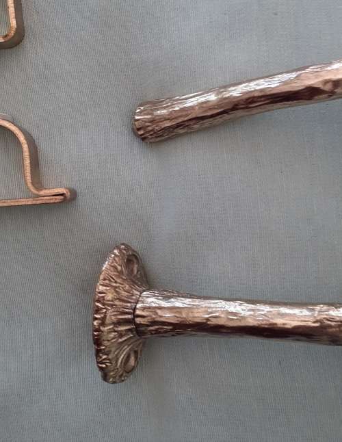 Curtain tie-backs and rod ends