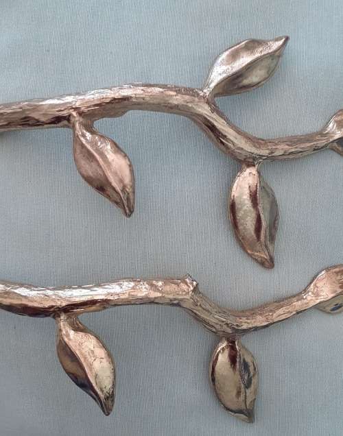 Curtain tie-backs and rod ends
