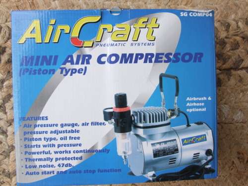 AirCraft Air Compressor for Air Brushing