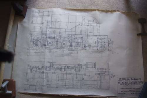 SAR Locomotives general arrangement drawings