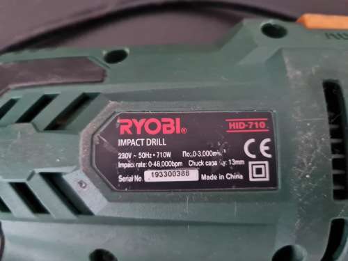 Ryobi 710w drill