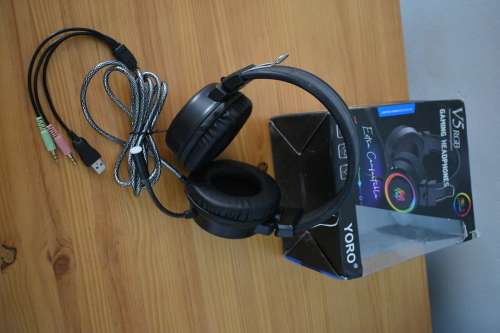 V5 RGB PC Gaming Headphones