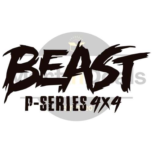 GWM P-Series 4x4 Custom Beast Decal/Sticker