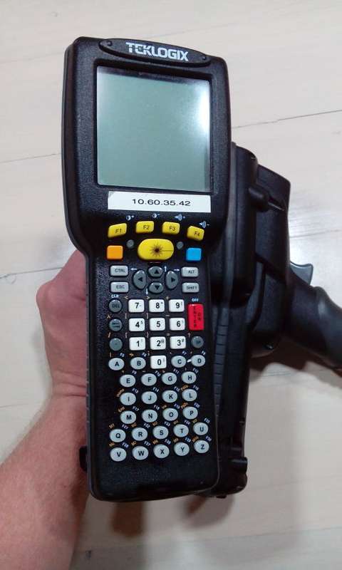 TEKLOGIX 7035 HANDHELD SCANNER *please read description*