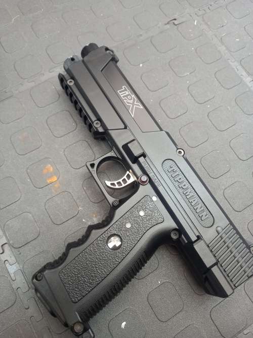 Tippmann TiPX Black .68 Caliber Paintball Pistol Self Defence