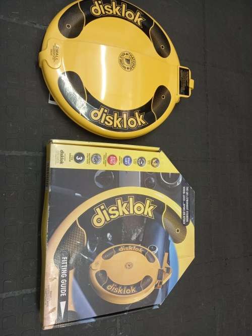 DISKLOK steering lock