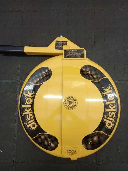 DISKLOK steering lock
