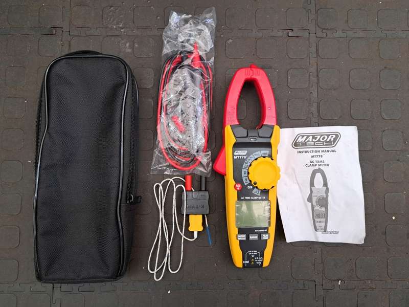 MAJOR-TECH  1000A AC TRMS Clamp Meter, CAT IV 600V MT770