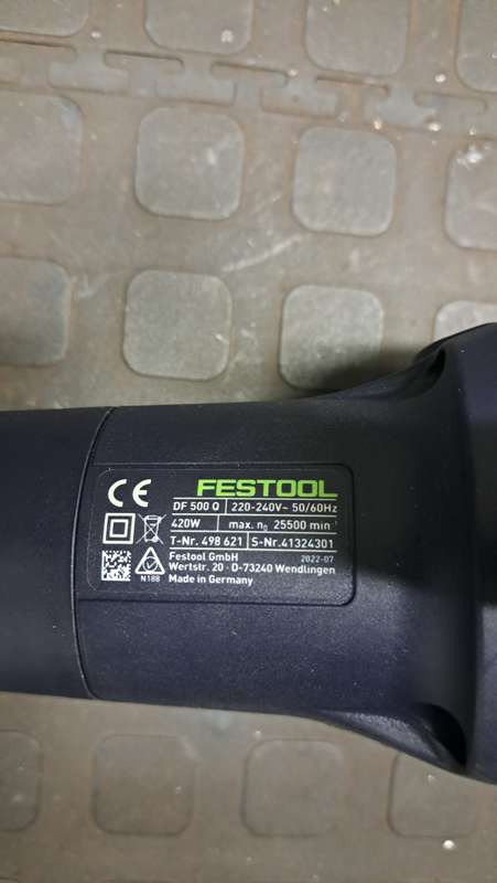FESTOOL  DOMINO Joiner DF 500 Q-Plus & Accessories