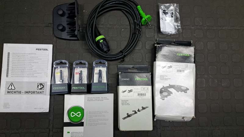 FESTOOL  DOMINO Joiner DF 500 Q-Plus & Accessories