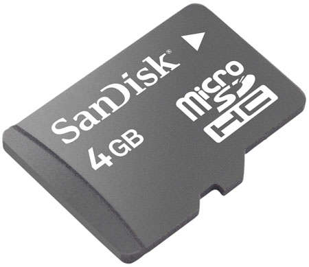 4GB MICRO SD CARD