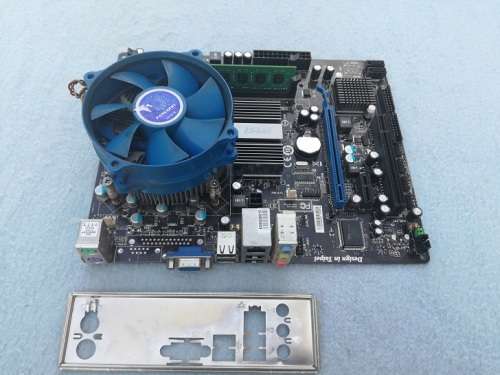 MSI G41M-SP20 Motherboard Combo + Intel Core2Duo E7500 Processor + 4 Gig DDR 3 Ram