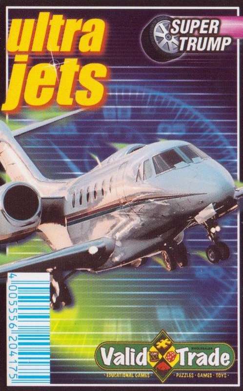 Super Trumps - Ultra Jets - Collectors Card Games