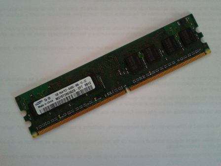 Samsung 1GB 1Rx8 6400U DDR 2 Memory