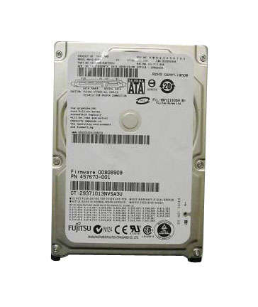 Fujitsu 160 GB Internal Sata 5400 RPM,2.5" (MHY2160BH) Hard Drive
