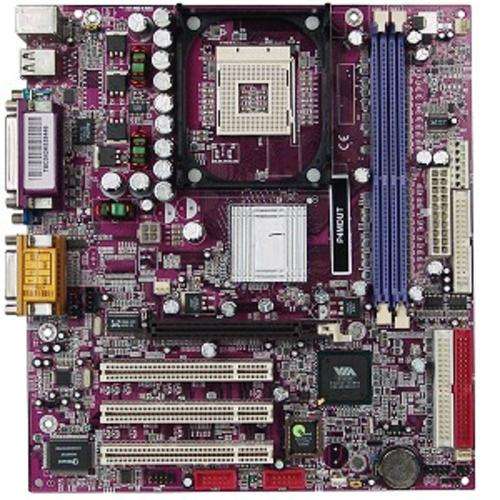 JetWay Motherboard, Intel Celeron 2.4 CPU + 1 Gig Memory