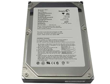 Seagate Barracuda 7200 80GB 7200 RPM 2MB Cache IDE Ultra ATA100 / ATA-6 3.5" Hard Drive