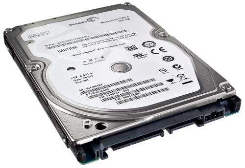 Seagate Momentus 5400.6 500GB 5400 RPM 8MB Cach 2.5" Internal Hard Drive With 1 Bad Sector