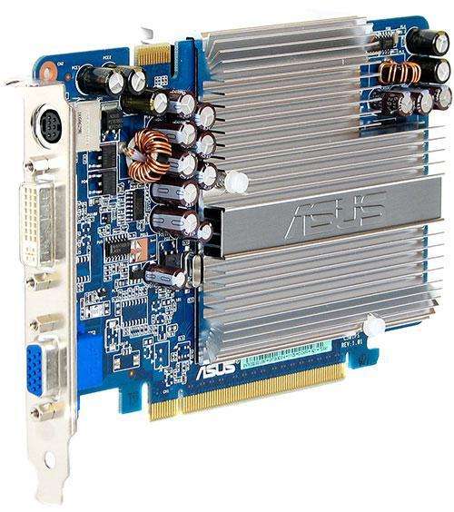 ASUS EN7600GS SILENT/HTD/512M GeForce 7600GS 512MB 128-Bit GDDR2 PCI Express x16 SLI Support Video C