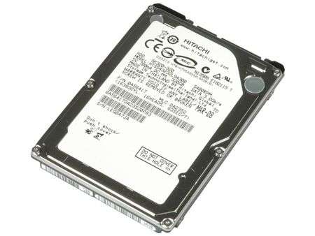 Hitachi GST Travelstar 5K250  120GB 5400 RPM 8MB Cache SATA 1.5Gb/s 2.5" Notebook Hard Drive
