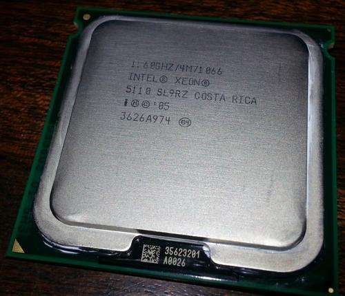 Intel Xeon Processor 5110 LGA771 (4M Cache, 1.60 GHz, 1066 MHz FSB)