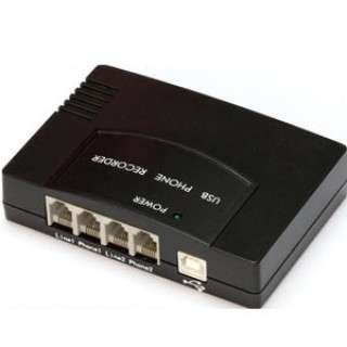 USB Telephone Call Recorder - 2 Lines