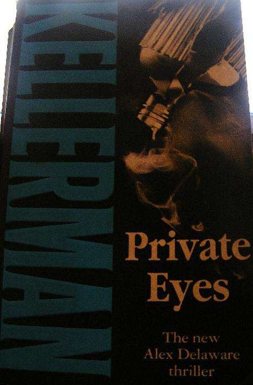 SALE!!!! PRIVATE EYES - JONATHAN KELLERMAN