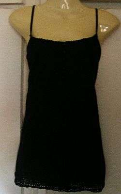 SALE!!!! GORGEOUS BLACK TOP WITH BUTTON DETAIL (36-38)