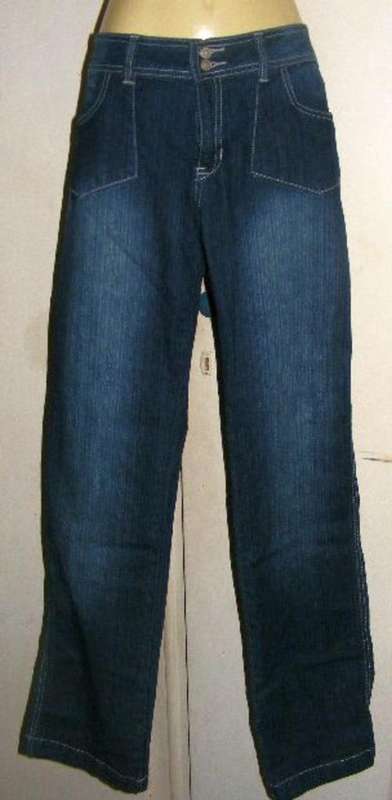SALE!!!! GORGEOUS BLUE STRAIGHT LEG JEANS (10/34)