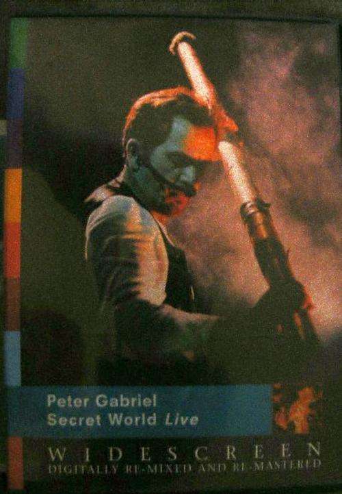 SALE!!!! PETER GABRIEL - SECRET WORLD LIVE