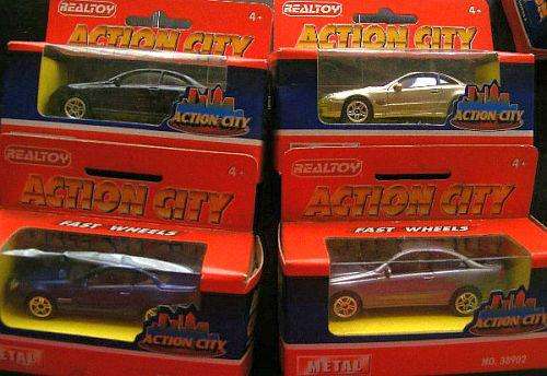 BATCH of 4 REALTOY 1:43 MERCEDES-BENZ MODELS