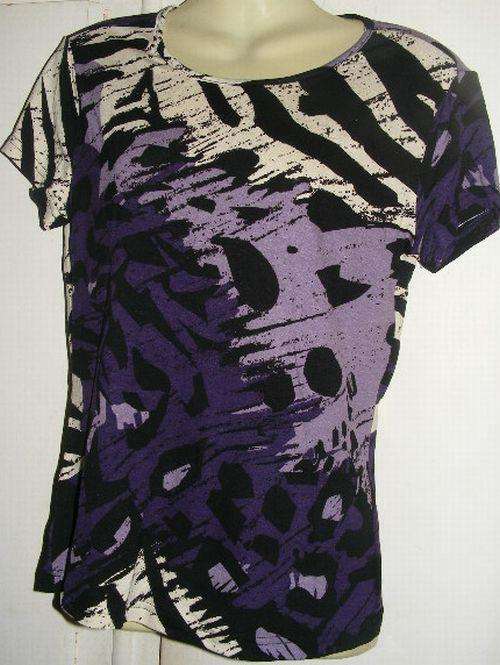 SALE!!!! GORGEOUS PURPLE/WHITE/BLACK (L)