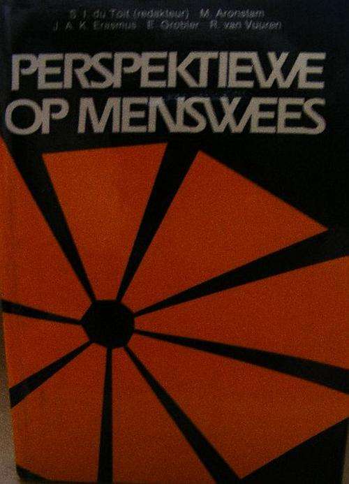SALE!!!! PERSPEKTIESE OP MENSWEES (ARONSTAM, et al)