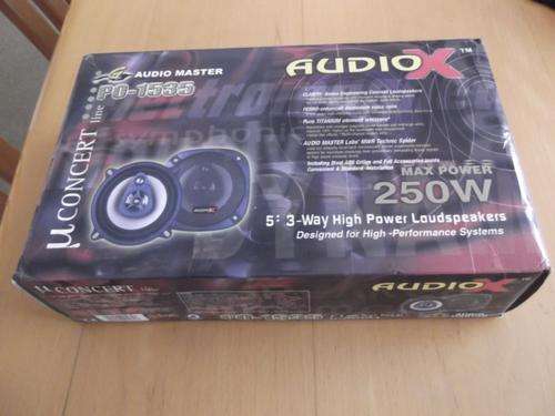 Audio X 3-way car speakers (Pair)